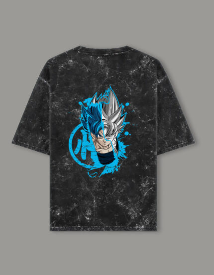 Unisex Acid Washed Oversized Tee